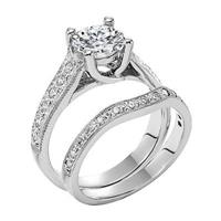 Click to view album: Platinum Engagement Ring Sets